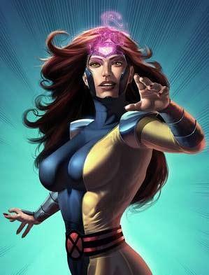 JEAN GREY STR +0 10 TOUGHNESS +*/** POWERS DEX +1 12 Flight 2 (25 MPH) Force Field 12 FORTITUDE +4 CON INT REFLEX +6 WIS +5 20 CHA WILL +10*** *12 Impervious with base Telekinesis Array slot active