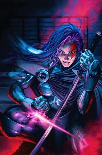 PSYLOCKE STR TOUGHNESS +6/* *Flat-footed POWERS DEX +5 20 FORTITUDE +4 CON INT +1 12 REFLEX WIS +4 18 CHA WILL +8 +8** **+12 vs.