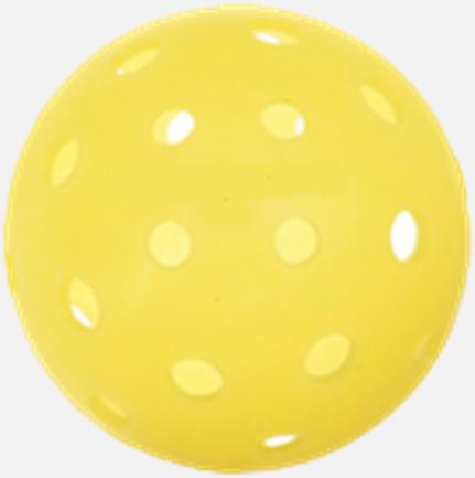 The ball shall be made of a durable material molded with a smooth surface and free of texturing. The ball will be one uniform color, except for identification markings.