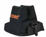 The Match Shooting Bag is shaped to tightly squeeze your rifle and give you a stable and secure shooting platform.