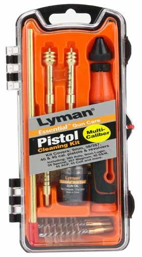 GUN CARE CLEANING KITS Lyman Muzzleloader s Maintenance Kit (50/54 Cal.) This kit will give you everything that you need to clean and service your 50 or 54 caliber muzzleloading rifle.