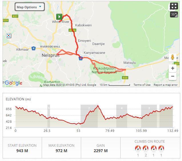 27 At 117.5 km at T-junction turn left 28 At 117.6 km at T-junction turn right towards Kruger Park Numbi Gate 29 At 121.8 km turn right towards The Winkler Hotel 30 At 124.