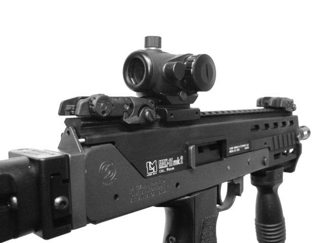 other aiming device is located on the top of the upper receiver.