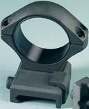 The scope rests in a tight but gentle grip of the revolutionary ball-bearing type ring.