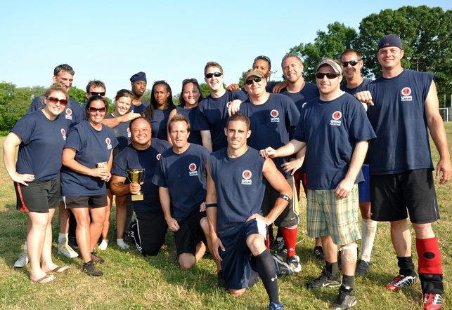 to THE SITUATION For their 2nd place finish in the Tidewater Kickball Open (TKO III).
