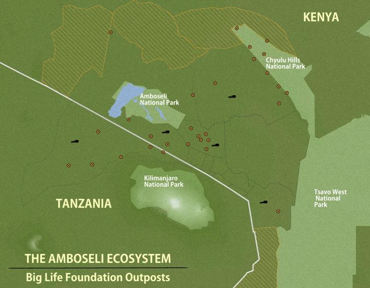 KENYA : SECURITY WILDLIFE PROTECTION & ANTI-POACHING In Kenya, approximately 220 rangers are spread across 22 permanent outposts, four mobile units, one Rapid Response Unit (RRU) and two permanent