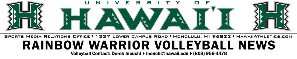2014 SCHEDULE/RESULTS Overall: 3-2; MPSF: 1-1 Date Opponent Time/Result Jan. 2 THOMPSON RIVERS@ L, 1-3 Jan. 4 THOMPSON RIVERS@ W, 3-2 20th Outrigger Volleyball Invitational (Honolulu) Jan.
