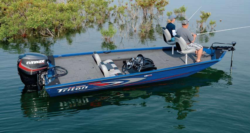 If you're looking for a great crappie fishing boat that can double as a bassing rig, the 18 C TX is your ticket to ride.