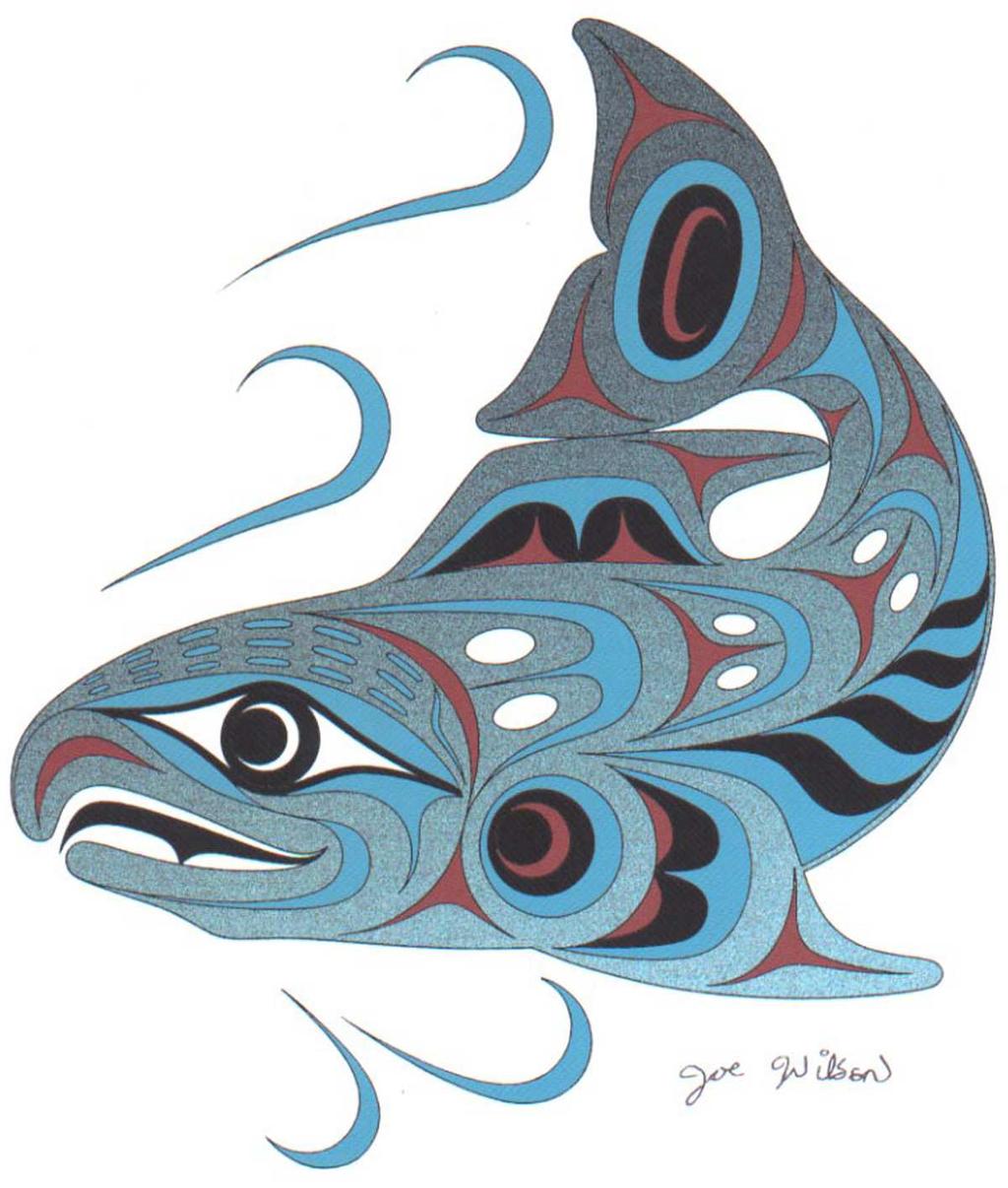 The name 'sockeye' comes from the Coast Salish people's word ȾEḴI, said "tsekhi". It means "red fish". "Sockeye" is the way English-speaking people say it.