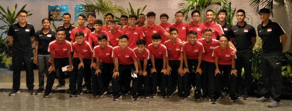SINGAPORE UNDER-15 NATIONAL TEAM TO PARTICIPATE IN AFF UNDER-15 CHAMPIONSHIP 2017 The Singapore Under-15 National Team will be participating in the ASEAN Football Federation (AFF) Under-15