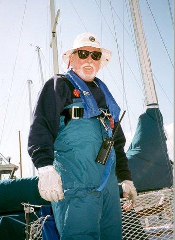 Captain Bill Proctor, a long-time volunteer with the Pegasus Project, conducts