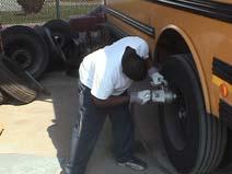 Essential Function 2: Responsible for servicing buses.