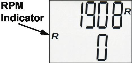 The Bottom Number displays RPM, Time or Calories. The Mode Select Button Press the Mode Select Button to select what the bottom number displays.
