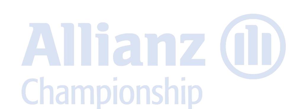 Dear Superstar Volunteer, It is almost time for the seventh edition of the Allianz Championship and we need your help to make it just as amazing as ever!
