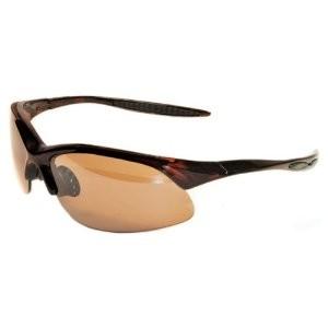 Bolle Sport Anaconda Sunglasses (Dark Tortoise/Polarized Axis) Wrap around style that holds tight with highperformance polycarbonate lens that are lightweight and shatter resistant.