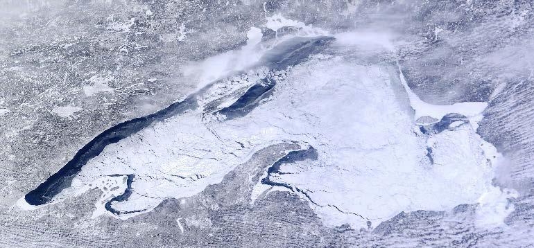 2014 high ice cover, very slow spring