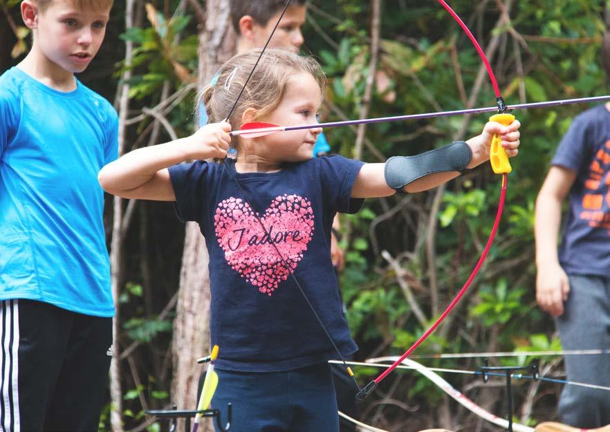 We have a variety of sites set up for a range of exciting land based activities.