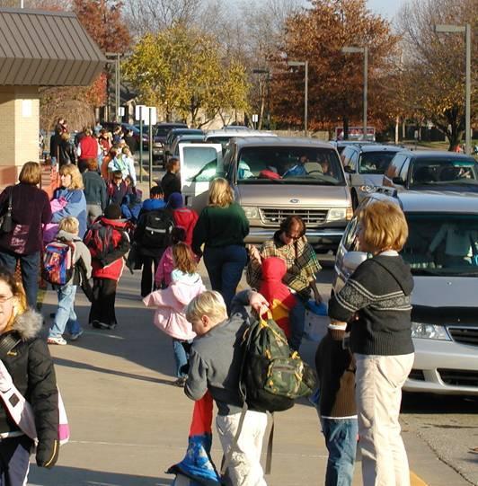 Fewer kids today walk and bike to school Unintended
