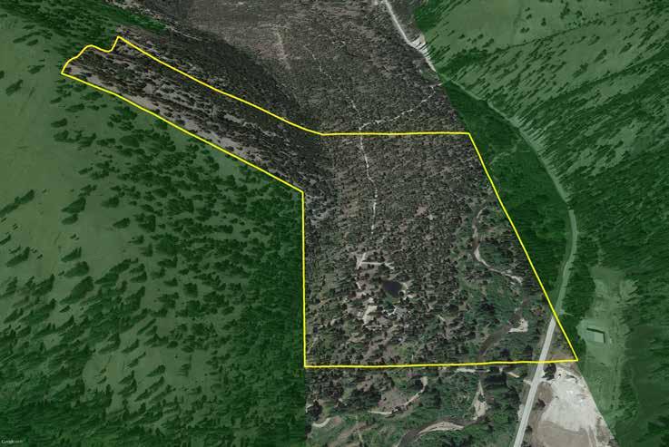 West Fork River Mountain Retreat - Terrain Map Notes: 1) This is an exclusive listing of Live Water Properties LLC; an agent of Live Water Properties must be present to conduct a showing.