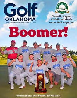 Full page, full color ad in all five issues of Golf Oklahoma, including Directory and Travel Issue and Best of Oklahoma Issue.