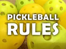 Pickleball Court First Come, First Served Limit one game to 11 (when people are waiting to play) Players waiting to play,