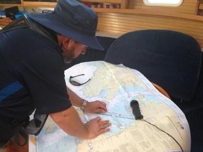 You will learn more advanced sailing, docking, anchoring, rules of the road, navigation,