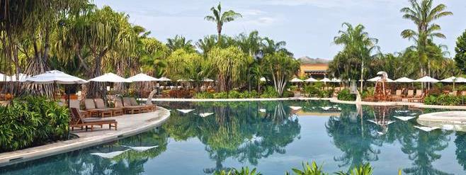 With one of the largest swimming pools in Central America this resort has something for everybody.