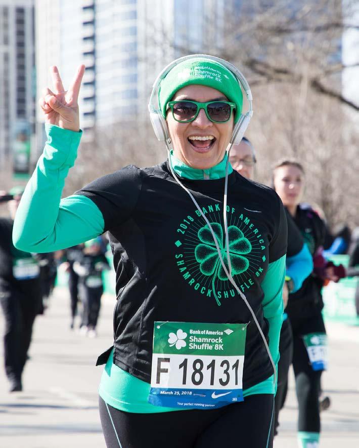 New in 2019 For four decades, the Bank of America Shamrock Shuffle has catapulted Chicago from a season of hibernation to a season of movement.