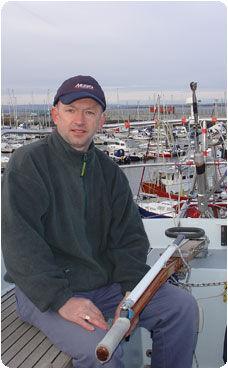 Gerry is winning through, against the odds Became the first Deaf skipper to sail around the British Isles, in 1981.