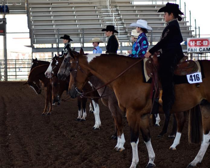 OPEN/YOUTH HORSE SHOW PERFORMANCE DIVISION Entry deadline------------------------------------------------------------------- February 18 Late registration