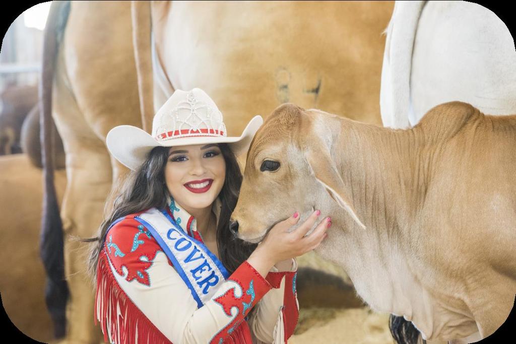 Rio Grande Valley Livestock Show 2019 Cover Girl Cassandra Flores Representing Linn-San Manuel 4-H Club is Miss Cassandra Andrea Flores.