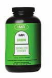 GREEN IMR Green burns slightly slower than IMR RED, making it an ideal handicap trap powder and a favorite with sporting clays enthusiasts.
