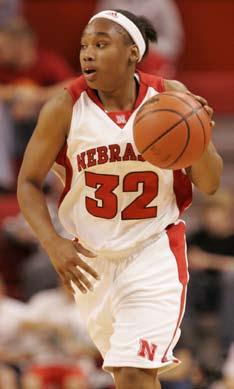 Nebraska women's basketball 2007-08 Tay HESTER 5-10 Junior Guard Moreno Valley Calif. (Perris/UTEP/Mt. SAC) 32 Honors and Awards Double-Double in First Career Game at NU (13 points, 12 rebounds vs.