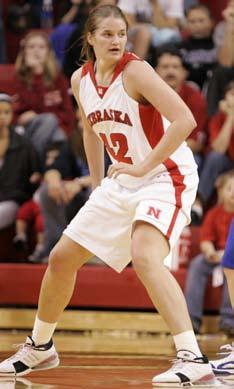 2007-08 Nebraska women's basketball Nikki BOBER 6-4 Sophomore Center Murdock Neb.