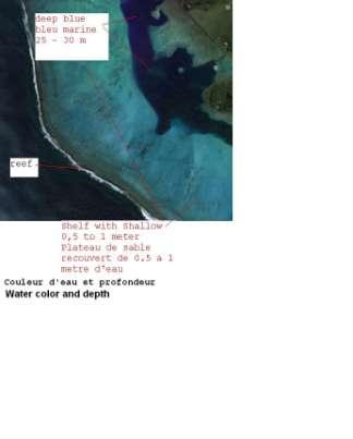 Have a look on internet at the lagoons with Google Earth, this gives a good idea of the possible anchorages.