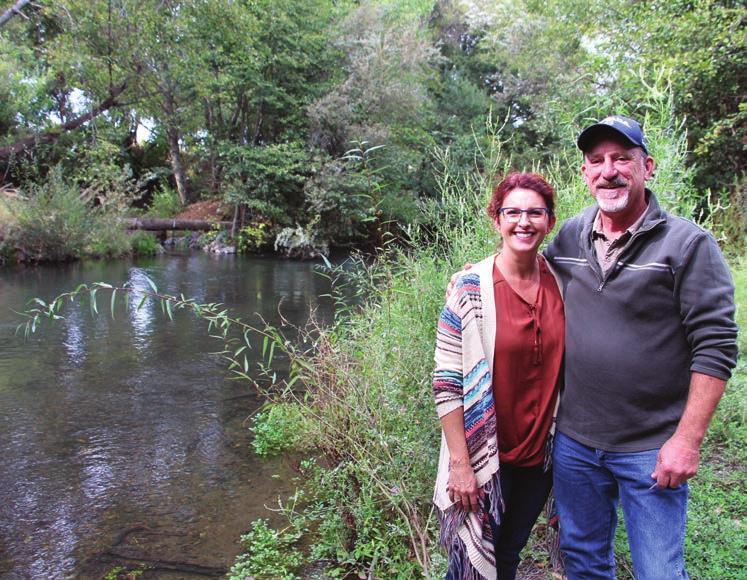 Property Owner Profile Dry Creek Vineyard owners tout the benefits of the project When the idea of a habitat project along Dry Creek was first proposed, there was not unanimous agreement in the Stare