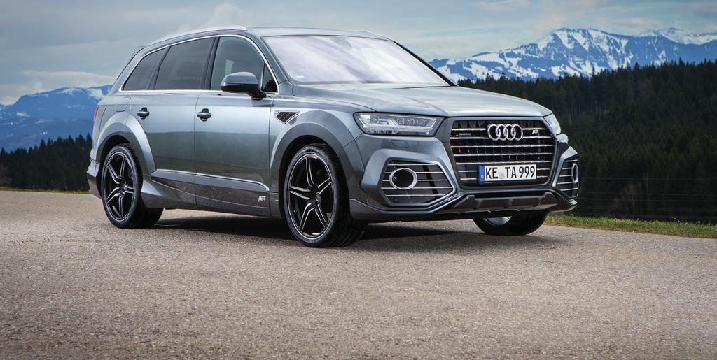 ABT Q7 NO LIMITS THE NEW ABT Q7 IS IN TOP SHAPE The new Audi Q7 is much more than
