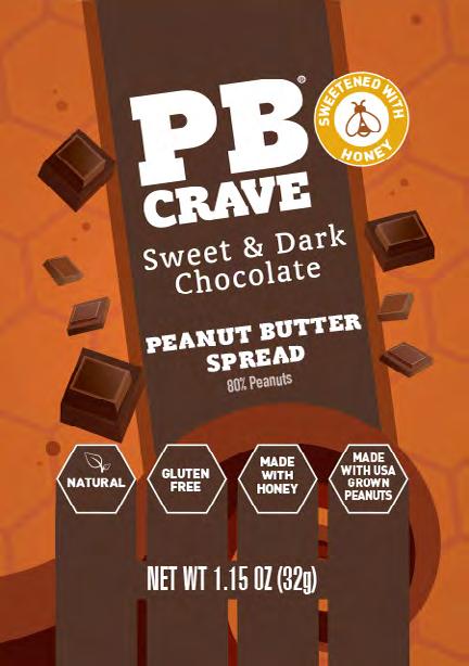 Crave offers five delicious, natural peanut butter