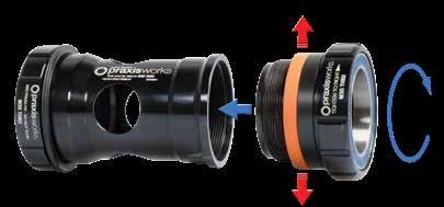 / 28mm NON-DRIVE The M30 bottom bracket family is for the Praxis M30 spindle