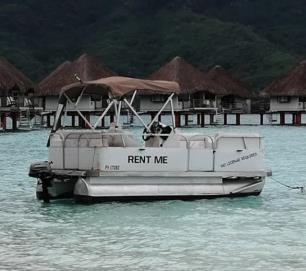 LAGOON EXCURSIONS BOAT RENTAL Available at our beach Fare form 08:00am to 05:00pm Navigate freely! Take a tour of the island, anchor on the most beautiful snorkeling sites.