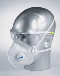 Safety eyewear and breathing protection were regarded as one, uniting to provide the best possible protection.