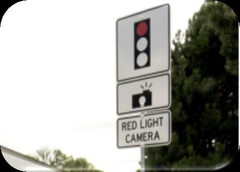 RED LIGHT CAMERAS TO SUPPORT PROGRAM Implementation of No Right Turn on Red prohibitions without enforcement may exhibit low compliance Red Light Cameras would have to be implemented to further