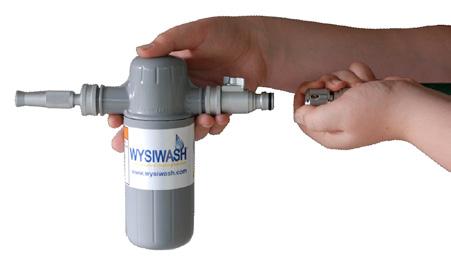 The Wysiwash Jacketed Caplet is a highly compressed calcium hypochlorite