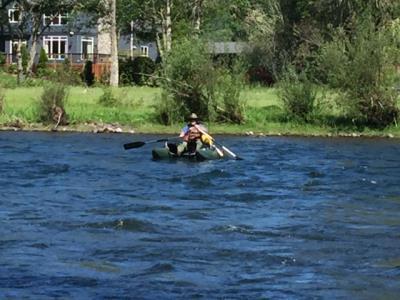 Page 2 May Outing Report McKenzie River By Tim Johnson Saturday, May 7, around a dozen members convened at Hendricks Bridge County Park for a