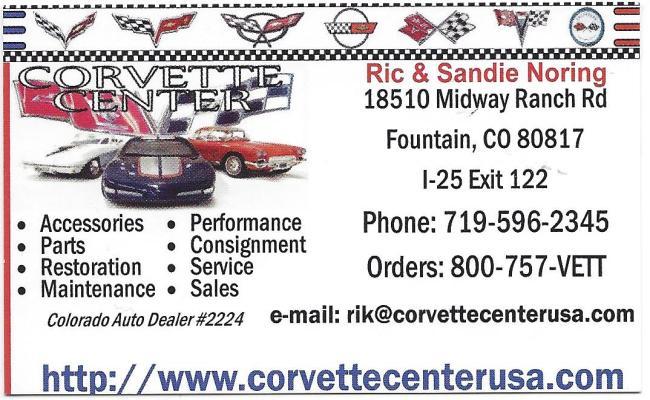 95 Oil Changes plus shop supplies and tax (Corvettes only, 4 per member, per year) All Parts for All Vehicles will be offered at 20% off retail pricing. Exceptions: Items priced-matched i.e., tires, batteries, etc.