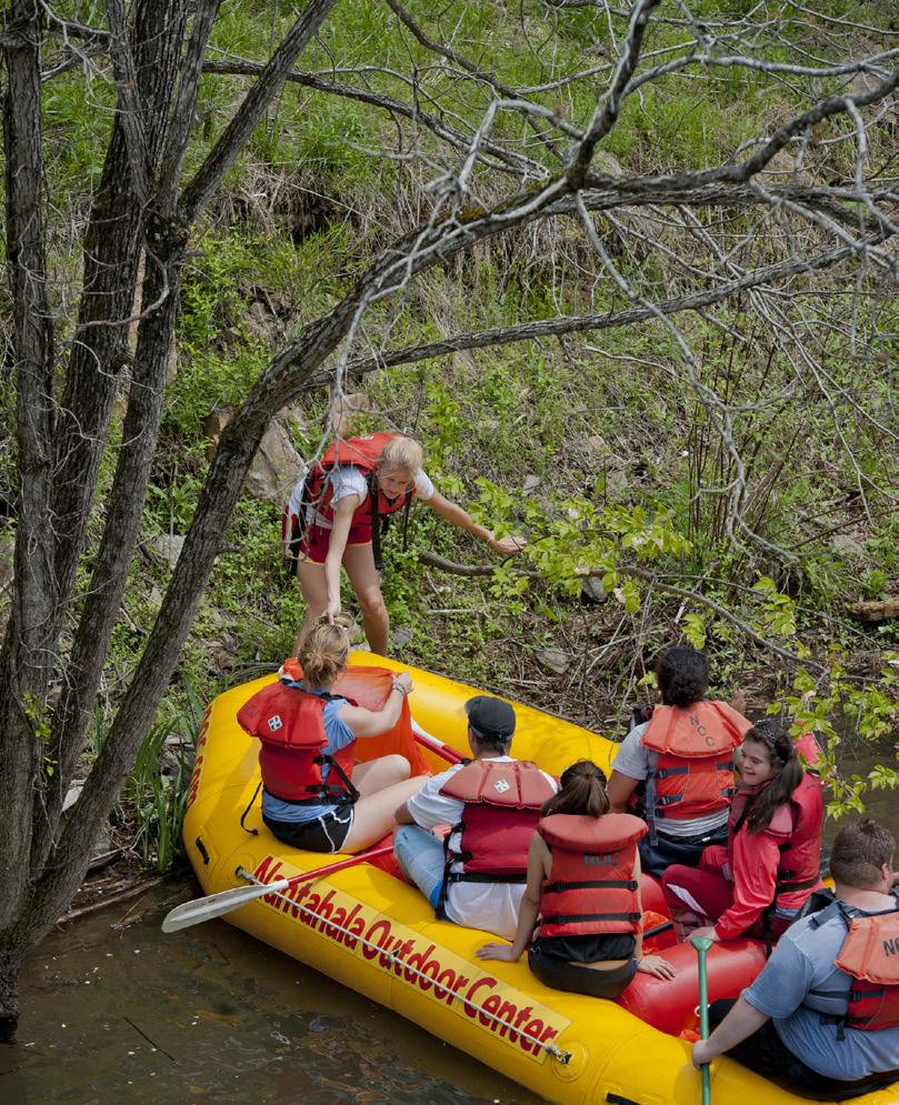 Base Camp Cullowhee will provide the participants with a paddle, personal flotation device and a river talk for the section of the river that you will be rafting.