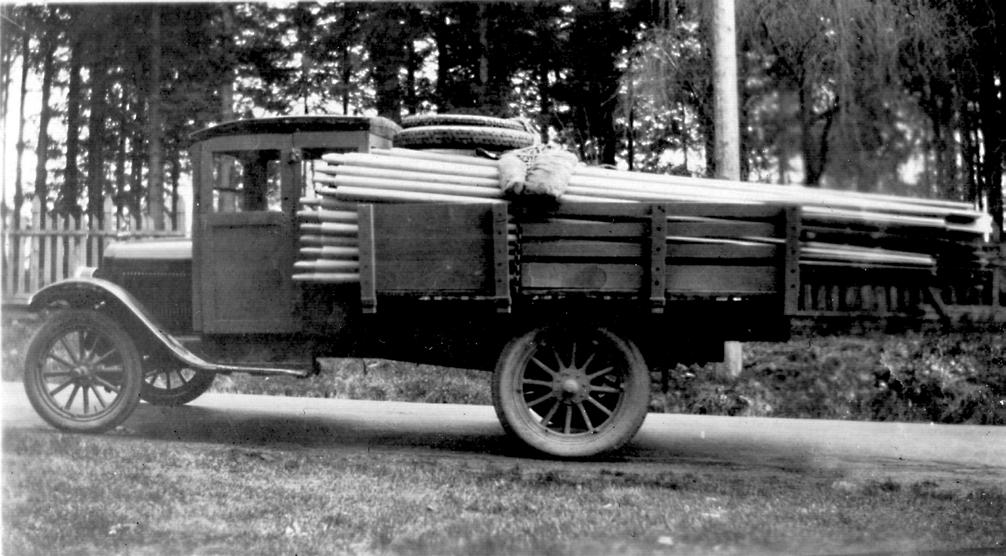 Whonnock & Ruskin History Calendar 2012 A truckload of oars for the life boats of ocean