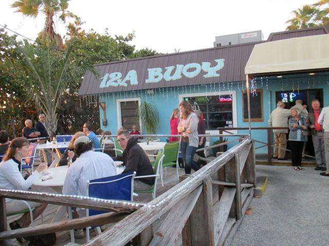 Always a hard decision on which great place to go to for dinner. This night we ventured to a place named; 12A Buoy, right on the Fort Pierce waterfront.