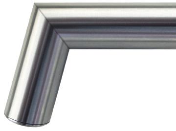 However, the round 4 mm handrail is recommended for outdoor projects.