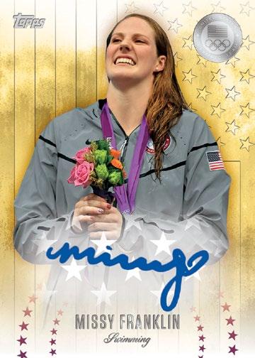 CHAMPION AUTOGRAPH CARDS Celebrating up to 10 of the greatest Olympic Champions from the United States of all time!